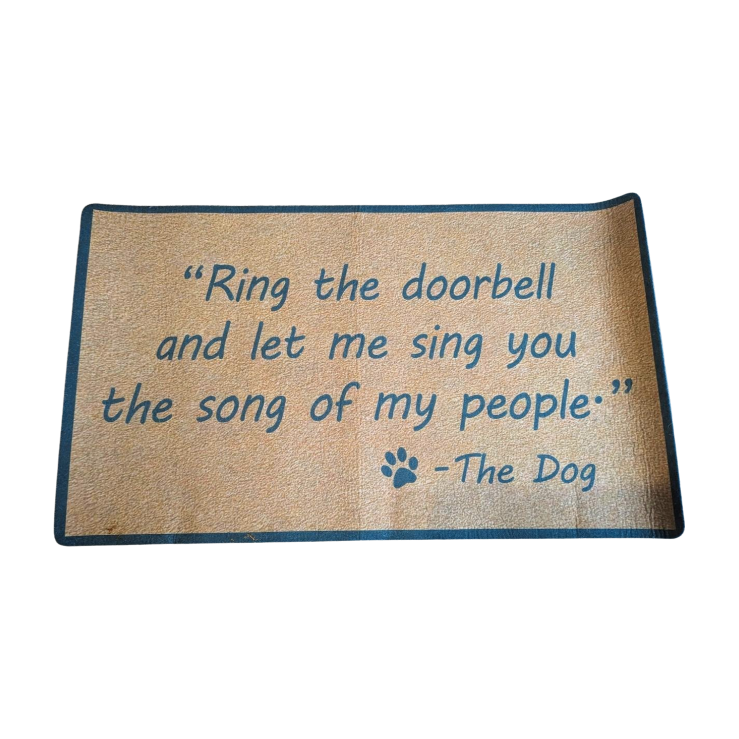 Ridgeback Doormat – “Song of My People” - PRELOVED