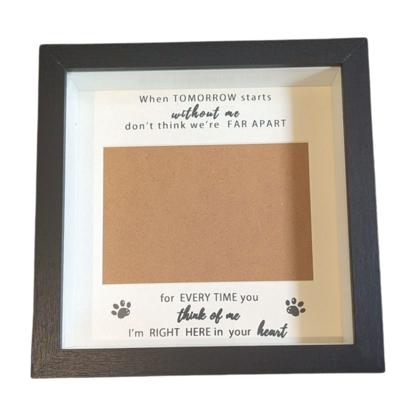 Ridgeback “In Your Heart” Memorial Picture Frame - PRELOVED